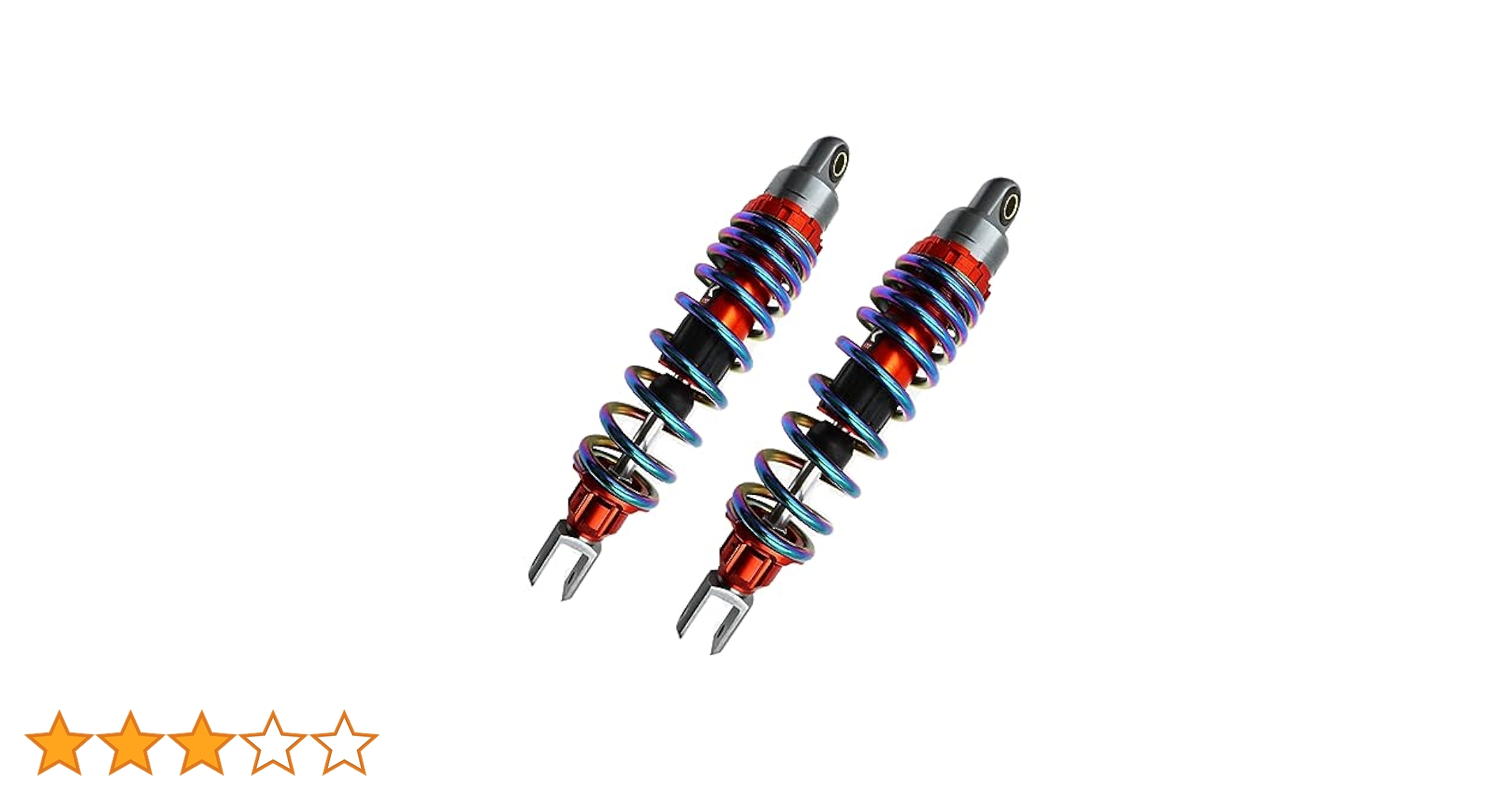 Rfy Shocks ZXTDR 2PCS 290mm 11.4'' Rear Shock Absorber